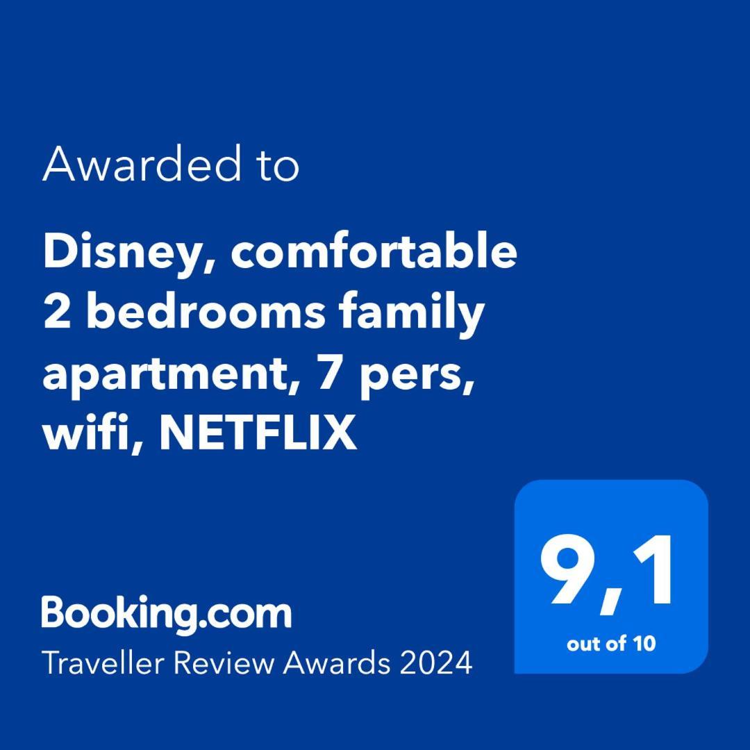 Disney, Comfortable 2 Bedrooms Family Apartment, 7 Pers, Wifi, Netflix شيسي المظهر الخارجي الصورة